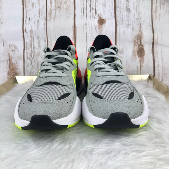 NEW Puma RS-X Hard Drive Neon Sneaker - Picture 5 of 9